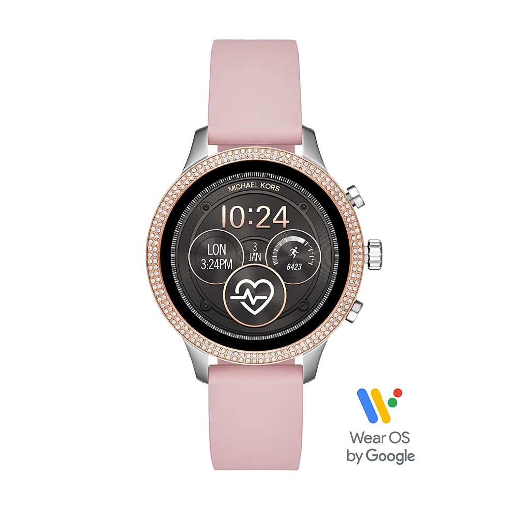 Michael kors smartwatch pink deals